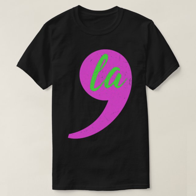 CommaLa Kamala för AKA Comma T Shirt (Design framsida)