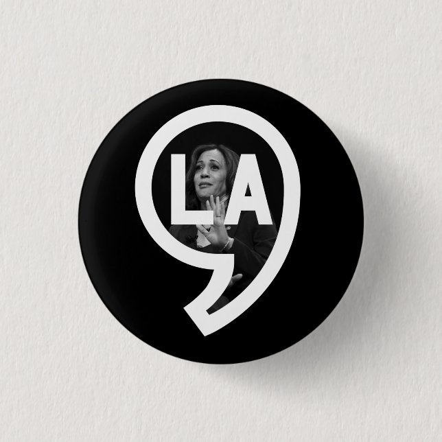 ’Commala’ Pin Knapp (Framsida)