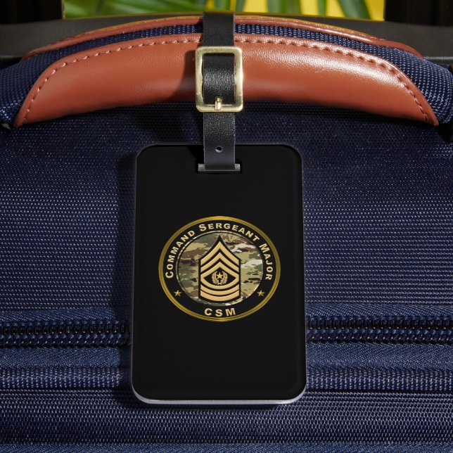 Command Sergeant Major CSM Bagagebricka (Framsida Insitu 2)