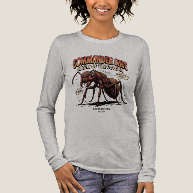 Commander Ant Dam T-Shirt (Framsida)
