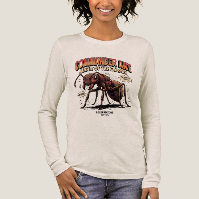 Commander Ant Dam T-Shirt (Framsida)