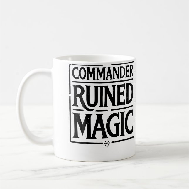 Commander Ruined Magic Kaffemugg (Vänster)