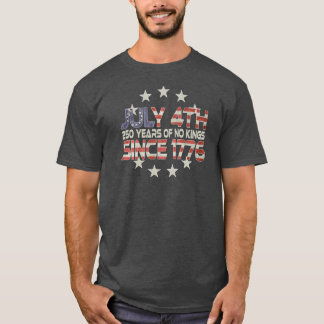 Commemorate Our Nations 250th July 4th T-Shirt