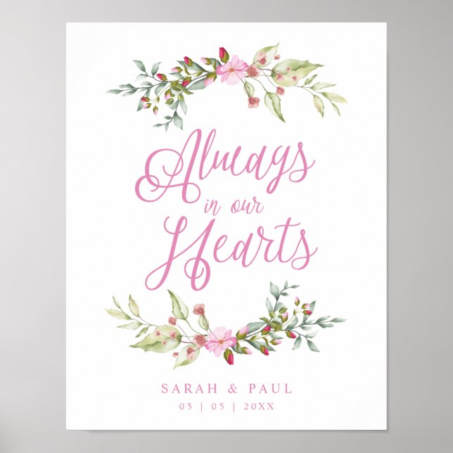 Commemorative Design Loved Ones in Loving Memory Poster (Framsidan)