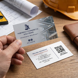 Commercial Building Contractors | Iron Gray Visitkort