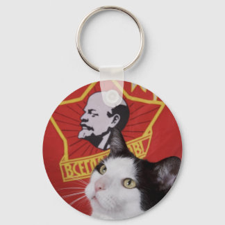 Commie Cat-Nyckelring Nyckelring