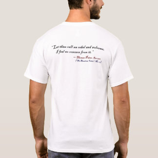 Commie Crushers™ Logotyp - Back & Front - ThoPaine T Shirt