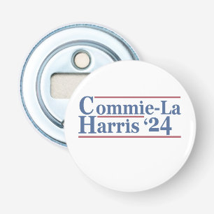 Commie-La Harris 2024 Funny Anti Kamala Harris Flasköppnare
