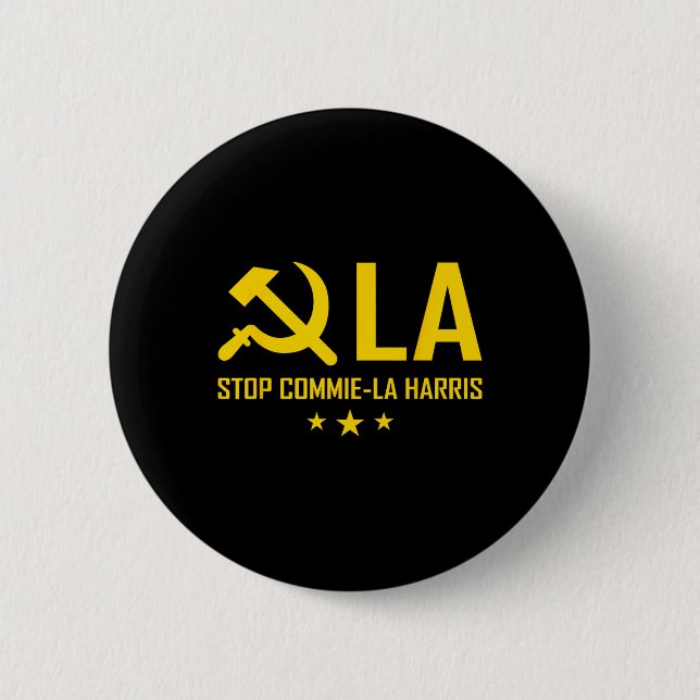 Commie-la Kamala Harris Tim Wheimer Coach 2024 La Knapp (Framsida)