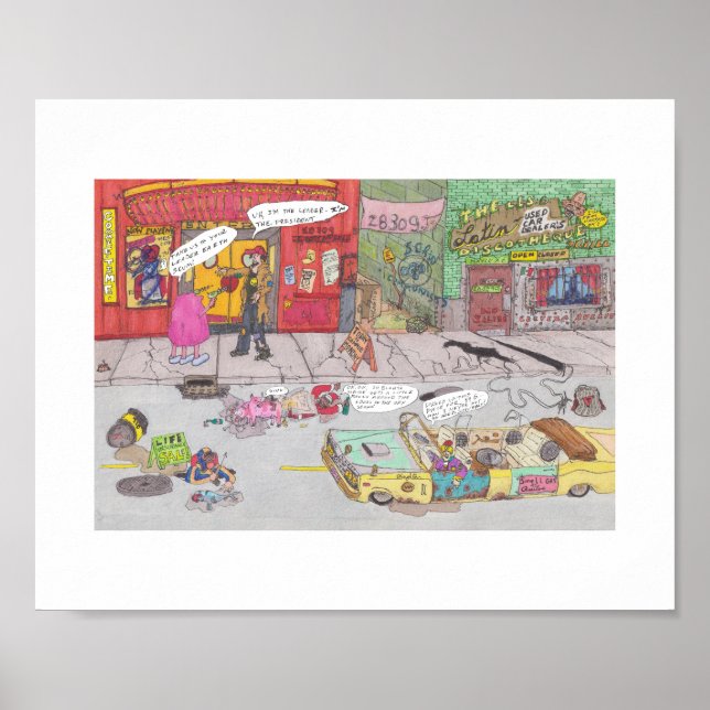 Commie Time Theater Poster (Framsidan)