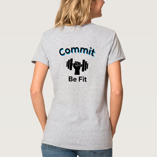 Commit To Be Fit ASCENT t-shirt (Baksida)