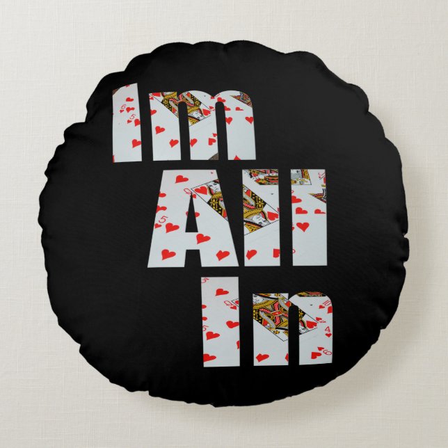 Committed: All In At Poker,  Rund Kudde (Framsidan)