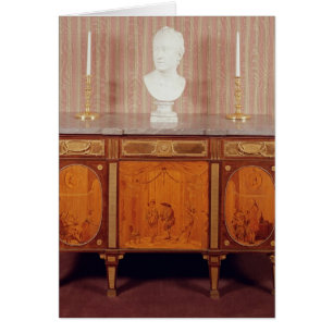 Commode 1776-79 hälsningskort
