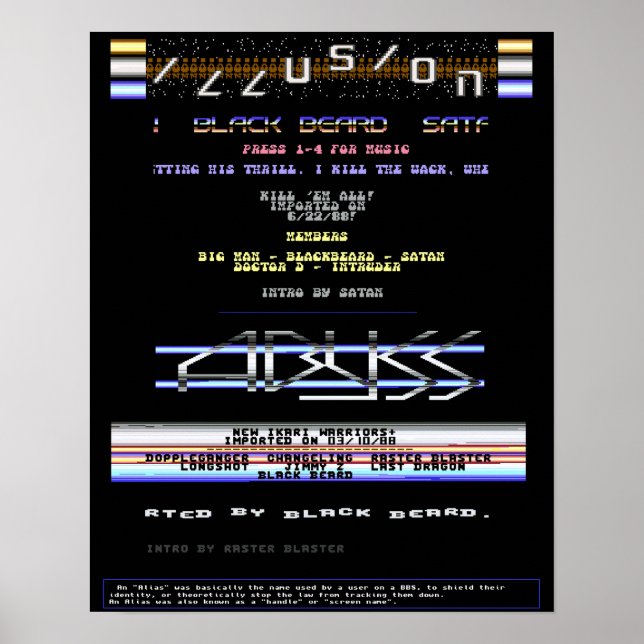 Commodore 64 Intro Skärm 14-tums x 18-tums ILS & A Poster (Framsidan)