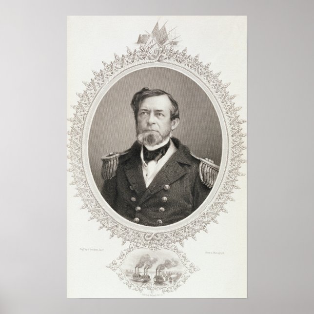Commodore Andrew Hull Foote Poster (Framsidan)