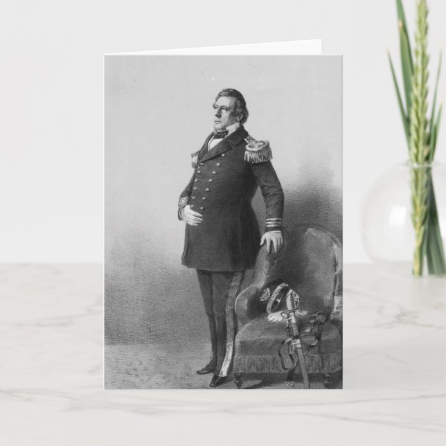 Commodore Matthew Calbraith Perry Kort (Framsida)