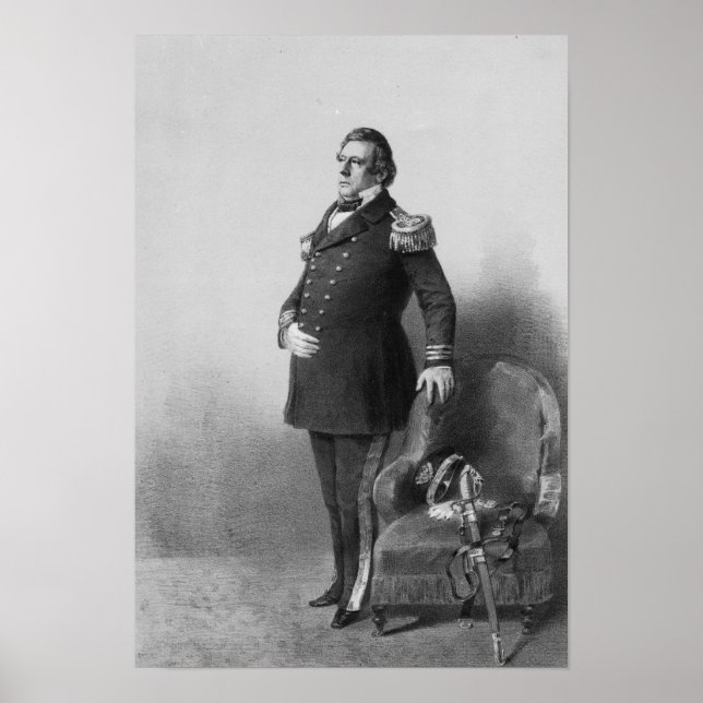 Commodore Matthew Calbraith Perry Poster (Framsidan)