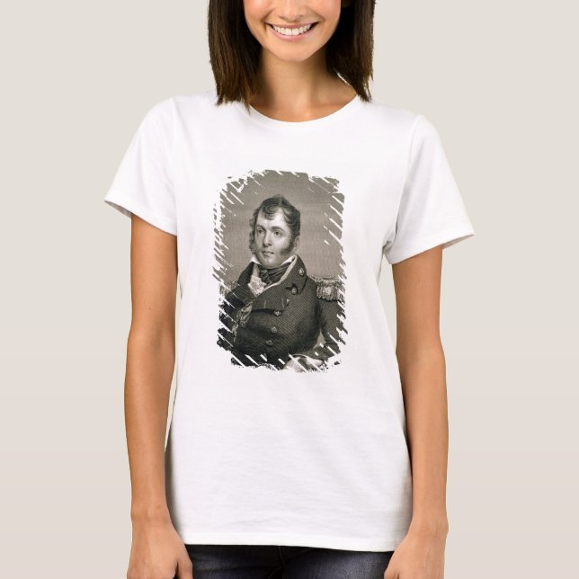 Commodore Oliver  Perry (1785-1819), engrave T-shirt (Framsida)