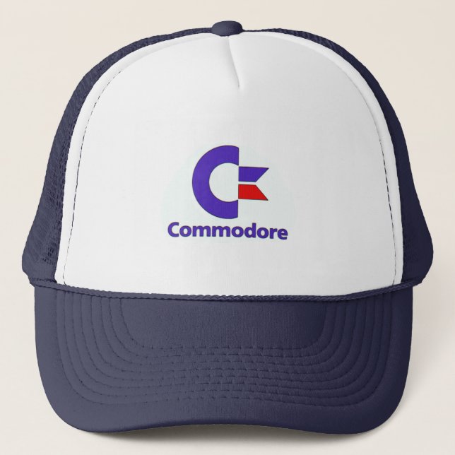 commodore retro trucker hat keps (Framsida)