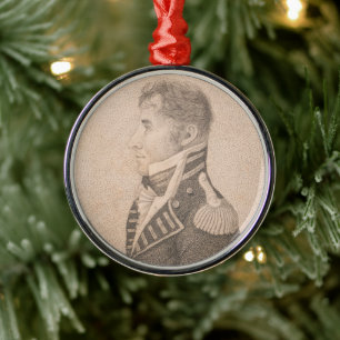 Commodore Stephen Decatur Julgransprydnad Metall