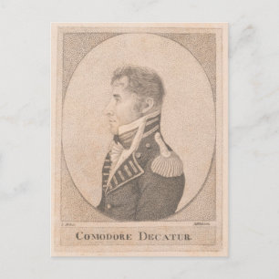 Commodore Stephen Decatur Vykort