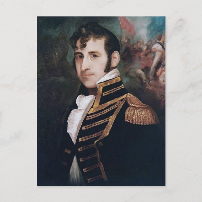 Commodore Stephen Decatur Vykort (Framsida)