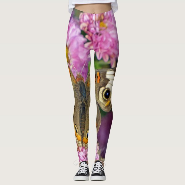 Common Buckeye Butterfly Leggings (Framsida)