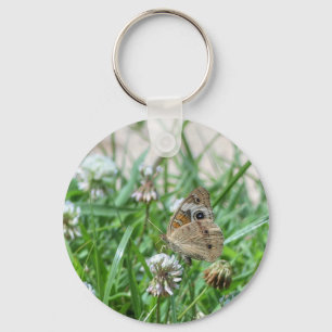 Common Buckeye Butterfly Nyckelring