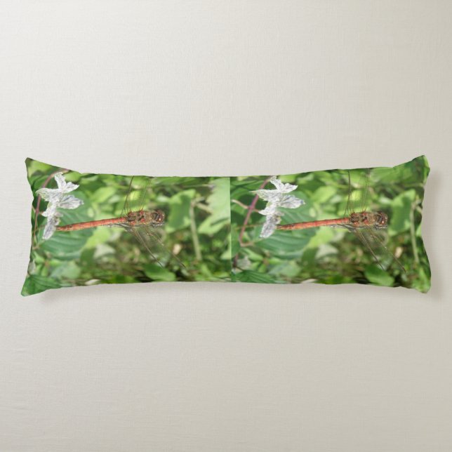 Common Darter Dragonfly Body Pillow Kroppskudde (Framsidan)