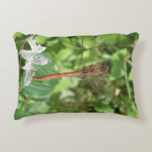 Common Darter Dragonfly Pillow Prydnadskudde