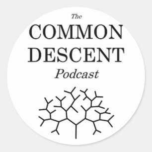 Common Descent Podcast Sticker Runt Klistermärke