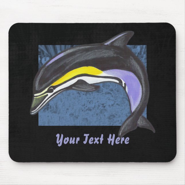 Common Dolphin Mousepad Musmatta (Framsidan)