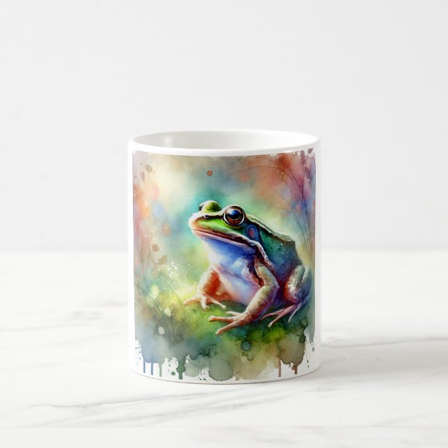 Common frog 131024AREF112 - Watercolor Kaffemugg (Center)
