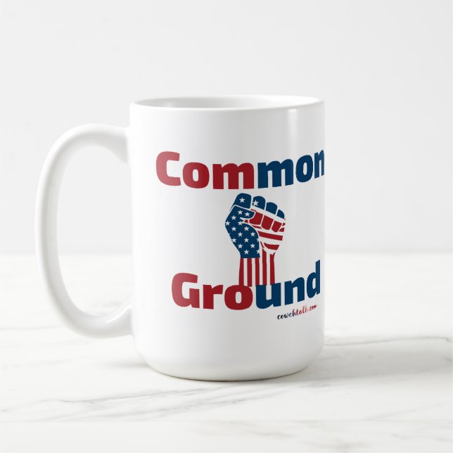 Common Ground Collection Tri-Blend T-shirt Kaffemugg (Vänster)