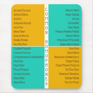 Common Homophones English Stavelling Reference Gui Musmatta