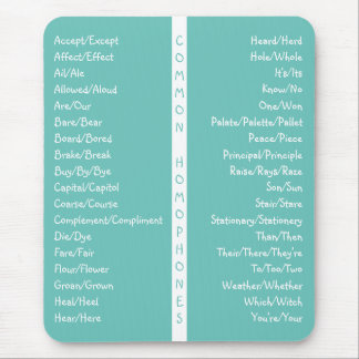Common Homophones English Stavelling Reference Gui Musmatta