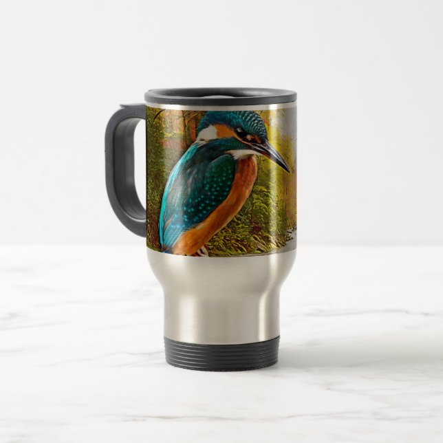 Common Kingfisher Resemugg (Framsida vänster)
