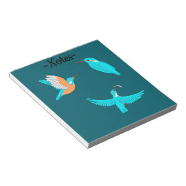 Common Kingfishers Anteckningsblock