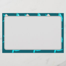 Common Kingfishers Brevpapper