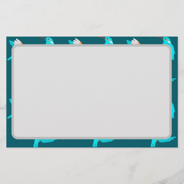 Common Kingfishers Brevpapper (Framsida)