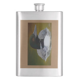 Common Loon Classic Flask Fickplunta