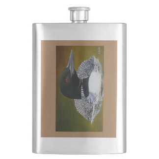 Common Loon Classic Flask Fickplunta