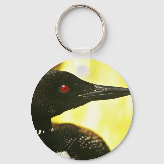 Common Loon Nyckelring (Framsida)