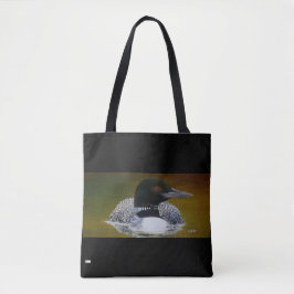 Common Loon Tote Bag Tygkasse