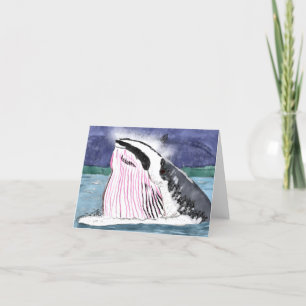 Common Minke Whale 🐳 Tack Kort