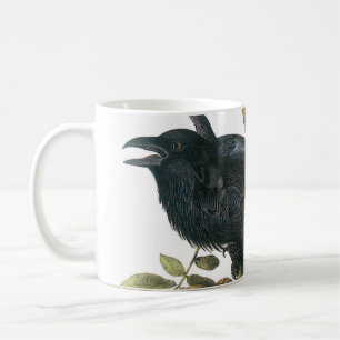 Common Raven av Audubon Kaffemugg