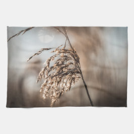 Common Reed Nature Photo Kökshandduk