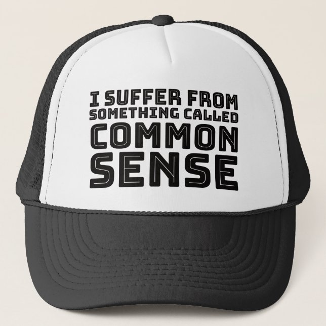 Common Sense - Logic Humor Keps (Framsida)
