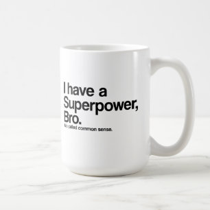 Common Sense Superpower Kaffemugg