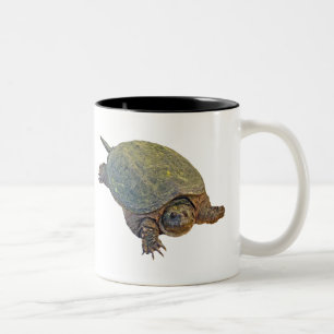 Common Snapping Turtle - Chelydra serpentina Två-Tonad Mugg